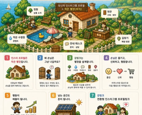 강링크 개념 안내서 - 인스타그램 프로필은 작은 별장입니다
