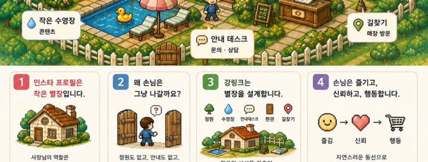 강링크 개념 안내서 - 인스타그램 프로필은 작은 별장입니다
