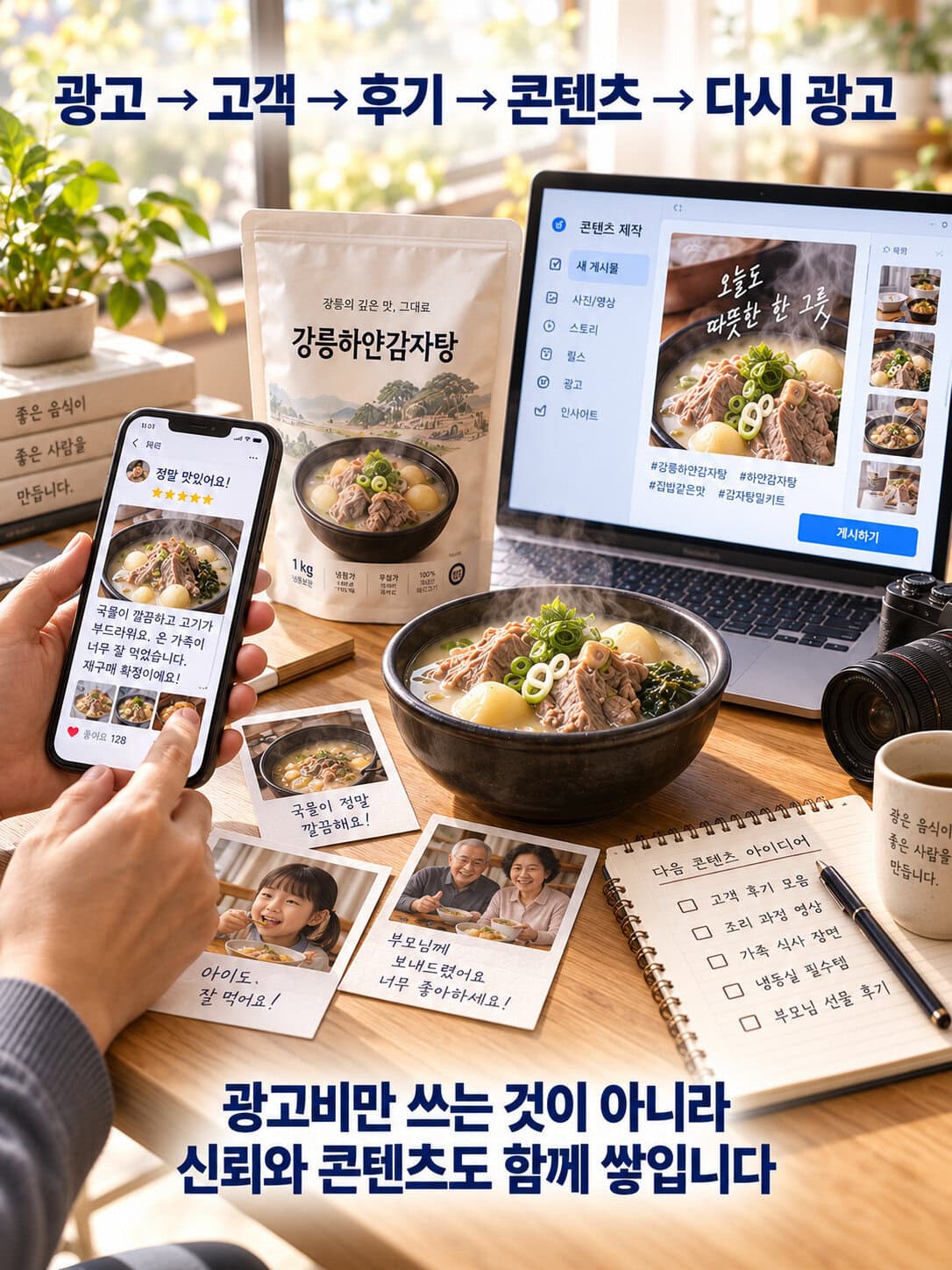 광고에서 신뢰와 콘텐츠로